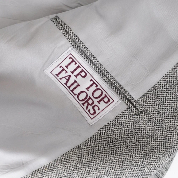 Tip Top Tailor Grey  63% Wool Tweed Sports Jacket Blazer - Picture 6 of 15